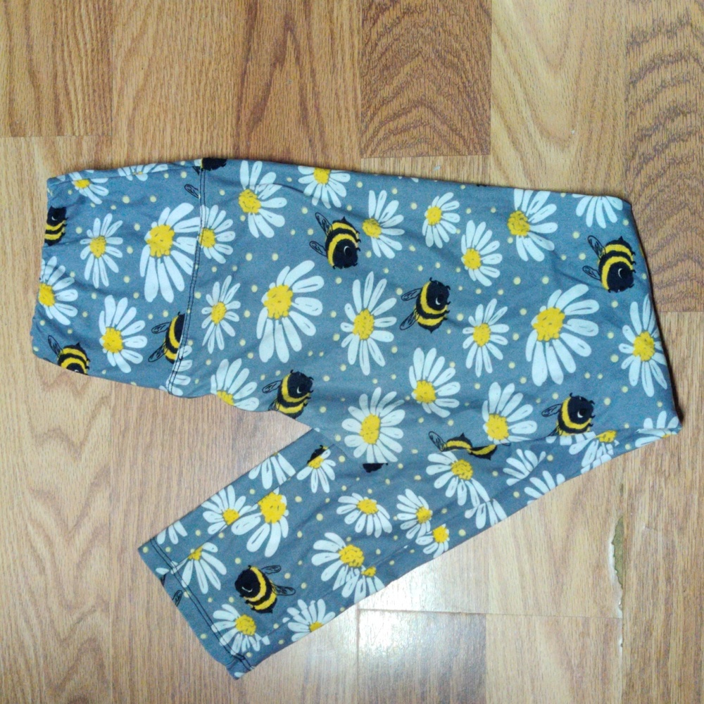 Floral Bee Leggings
